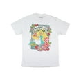 thumbnail image 4 of Disney Men's Alice In Wonderland Floral Sun Adult Short Sleeve T-Shirt, 4 of 5