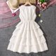 thumbnail image 4 of Vestido de Fiesta de Navidad de las Niñas sin Mangas Multi-Capa Princesa Vestido Largo para Bebé Niño Pequeño Verano, 4 of 9