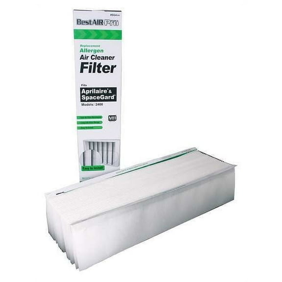BestAir Pro SG4PR-2 Synthetic Furnace Air Cleaner Filter, MERV 11, 1 Pack, 28x16x6