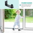 thumbnail image 2 of LOVEVER Sliding Door Floor Guide Barn Doors Floor Guide Prevent Swinging Out with Parts, 2 of 8