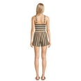 thumbnail image 3 of No Boundaries Crochet Tank Top and Shorts Set, 2-Piece, Women's and Women's Plus, 3 of 6