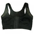 thumbnail image 2 of Women‘s Front Closure Sports Bra Wireless Post-Surgery Bra Active Yoga Sports Bras 3 Pack, 2 of 12