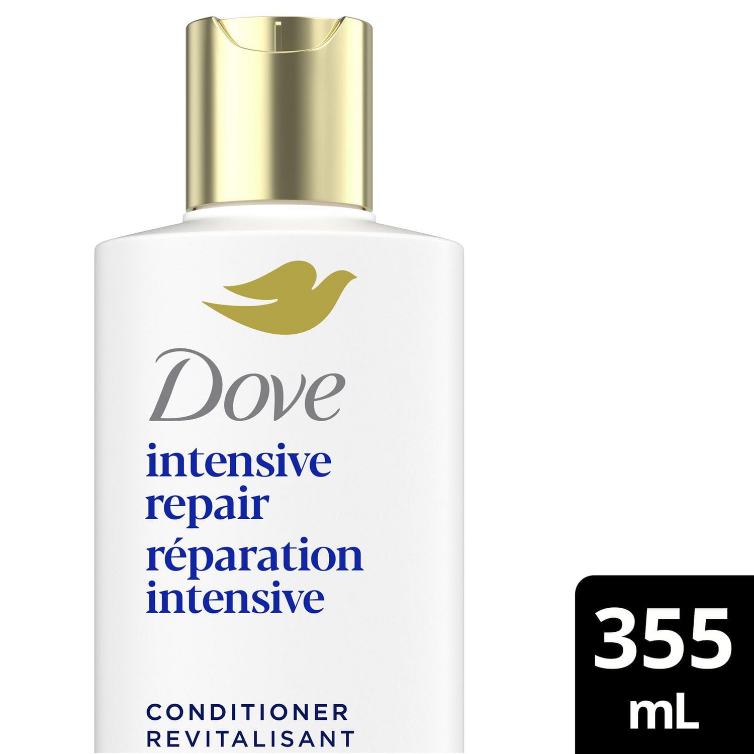 Revitalisant pour Cheveux Abîmés Dove Réparateur Intensif avec Soin Bio-Protéine Liquide, 355mL 355 ML