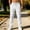 White, variant on OGLCCG Men's Cotton Linen Pants Elastic Waist Drawstring Casual Trouser with Pockets Lightweight Straight-Legs Loose Beach Yoga Pants,S,Light Blue
