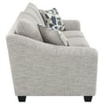 thumbnail image 6 of Tomkins 3-piece Boucle Upholstered Sofa Set Light Grey, 6 of 20
