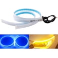 thumbnail image 1 of Luz De Circulación Diurna Para Automóvil Luz Ambiental Con Enchufe De Hebilla A Prueba De Agua Señal De Giro De Luz De Flujo Led De Dos Colores Para Automóviles Scooters Motocicletas 30/45/60 Cm Vogacara VI012002-02, 1 of 6