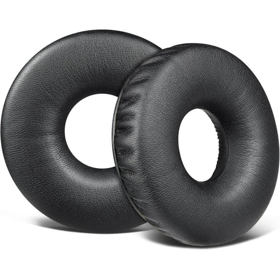 SOULWIT Replacement Earpads for Sony MDR-XB650BT(MDRXB650) Wireless Headphones, Ear Pads Cushions with Soft Protein Leather and High-Density Memory Foam - Black
