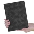 thumbnail image 3 of Decase for iPad Pro 12.9 2022/2021/ 2020/2018 Cover with Pencil Holder/Pockets,Auto Wake/Sleep,Folio Stand Embossed PU Leather Smart Wallet Shell for iPad Pro 12.9 6th/ 5th/ 4th/ 3rd Gen,Black, 3 of 11