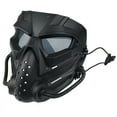 thumbnail image 3 of Outdoor Riding Mask, Halloween Cosplay CS Tactical Wear-resistant Full Face Masks with Anti-fog Lens, 3 of 5