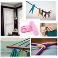 thumbnail image 4 of Casewin Soft Cotton Rope, Multipurpose Durable Long Rope Craft Colored Rope, 32 Feet/10M Soft Twisted Cotton Knot Tying Rope Cord, Utility Braided Cotton Rope (Pink), 4 of 7