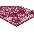 thumbnail image 2 of Concord Global Trading Concord Global Jefferson Collection Vintage Area Rug Red/Ivory 5'3"x7'3" 5' x 8' Dining Room, 2 of 4