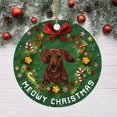 thumbnail image 1 of Navidad divertida decoración Navidad perro patrón colgante árbol de Navidad adornos Wmkox8yii gf6000, 1 of 2