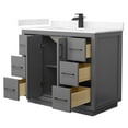 thumbnail image 7 of Wyndham Collection WCF111142SBNWCUNSMXX Icon 42" Free Standing Single Basin Vanity Set -, 7 of 7