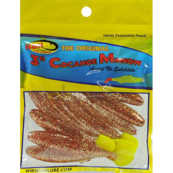 H&H Original 3" Cocahoe, Shrimp Chartreuse