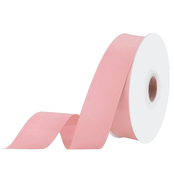 BVIEAKD Light Pink Grosgrain Ribbon 1-1/2 Inch 50 Yards for Crafts Gift Wrapping Hair Accessories Wedding Decor Sewing Bow Making