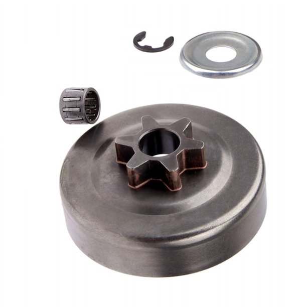 Chainsaw Clutch Drum Sprocket 3/8 6T Washer EClip Kit For STIHL MS170