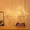 thumbnail image 4 of Tabletop Tree Lamp, Decorative LED Lights USB Or AA Battery Powered For Bedroom Home Party, 4 of 15