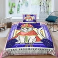 thumbnail image 3 of Cat Duvet Cover Sets Pet Animal Skull Bedding Sets Microfiber Bedding Set Single, 3 of 5