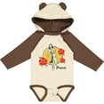 thumbnail image 3 of Inktastic Retro Hula Girl Girls Long Sleeve Baby Bodysuit, 3 of 5