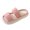Pink, variant on Pink Ladies Flat Sandals With Indoor Design For Fashionable Casual Fall Winter Home Style