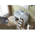 thumbnail image 4 of Ariel D037s-L Kensington 37" Free Standing Vanity Set - White, 4 of 7
