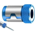 thumbnail image 1 of Qucyy Magnetic Screw Catcher- Removable Screwdriver Bits| Bit Magnetizer Power Bits Tool| Metal Magnetizer Screw| Magnetizer Screw Bit Holder| Metal Strong Magnetizer for Double Screwdriver Bits Blue, 1 of 5