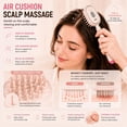 thumbnail image 5 of Electric Spray Air Cushion Massage Comb, 2026 New Upgrade Hair Brush with Water Spray, Self-Cleaning 3-In-1 Spa Misting Detangler, Anti-Tangle & Anti-Static for Frizzy Hair & Scalp Care (Yellow), 5 of 9