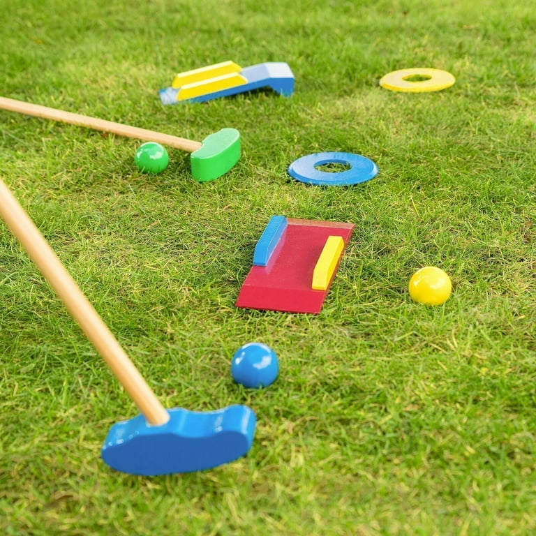 Garden Games Wooden Crazy Golf Set