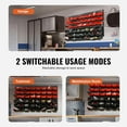 thumbnail image 5 of 48-Bin Wall Mounted Storage Organizer with Panels for Garage Shop Tool Parts Screws Nuts Bolts, 5 of 8
