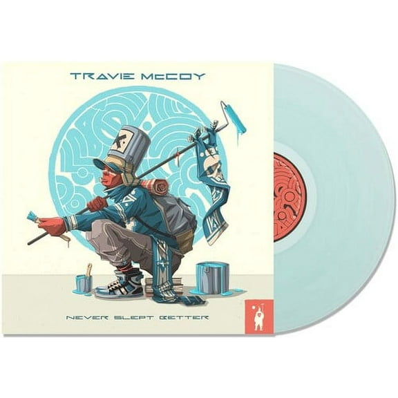 Travie McCoy - Never Slept Better - ELECTRIC BLUE - Music & Performance - Vinyl