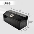 thumbnail image 7 of FGJQEFG Lockable Tool Boxes and Organizers, Aluminum Black, 30" x 13.2" x 13.5", 7 of 7
