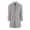 LIGHT GREY, variant on Men's Tailored Wool Blend Notch Collar Wool Blend Walker Car Coat Jacket