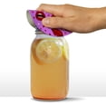 thumbnail image 3 of Luscious Red Lips Kiss Pattern Set Round Rubber Non-Slip Jar Gripper Lid Opener, 3 of 4