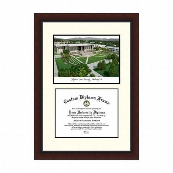 Campusimages CA924LV California State University Northridge Legacy Scholar Diploma Frame