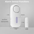 thumbnail image 4 of Wireless Door Alarms When Opened with Remote,Door Security Sensor, 4 of 5