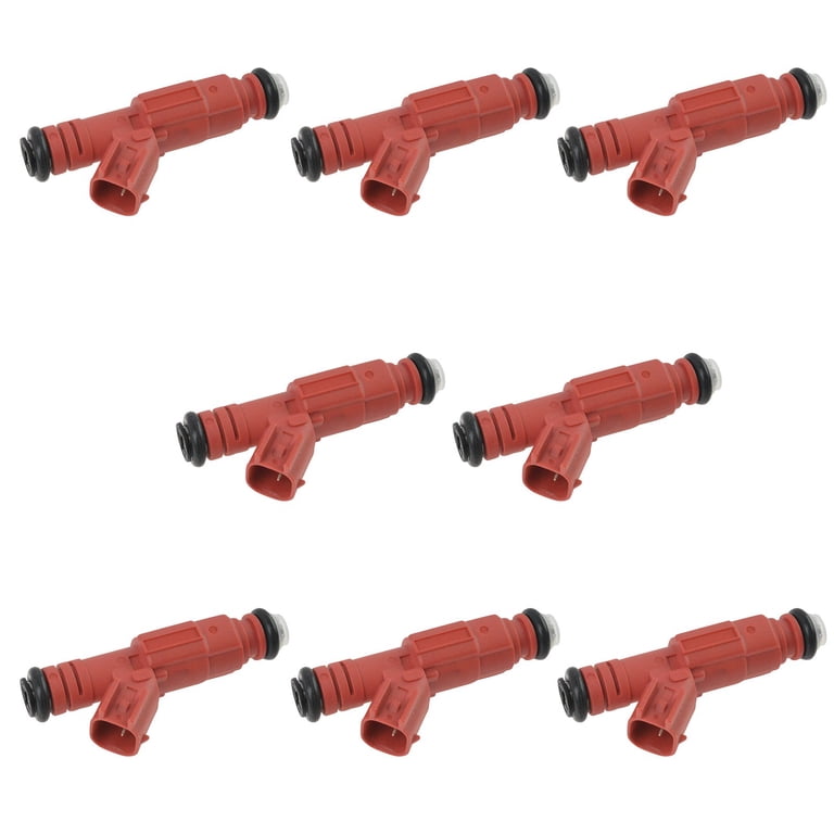 TRQ 8-Piece Fuel Injector Set For 2000 Dodge Durango & Ram 1500/2500/3500 Vans - Direct Fit OE Replacement