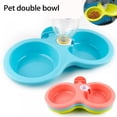 thumbnail image 5 of Hanging Dog Cat Bowls Double Purpose Bowls Pet Feeder Detachable Puppy Food Auto Water Dispenser for Cage Kennel Crate Bite,Pink,1PCS by AMAZING FASHION, 5 of 7
