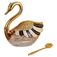 thumbnail image 2 of QSTDGVPW Swan Shaped Sugar Container Salt Spice Jar Gift Creative Durability Professional Style C, 2 of 9