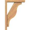 thumbnail image 3 of Ekena Millwork 3 1/2"W x 16"D x 24"H Funston Block Smooth Bracket w/ Offset Brace, Western Red Cedar, 3 of 25