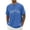 Z134-Blue, variant on Cotton T Shirts for Men Tall Trendy Slim Fit Crew Neck Streetwear Tee Tops 4xl Athletic Fit Plain & Logo Basic T-Shirt for Men