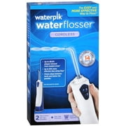 Waterpik Cordless Dental Water Jet WP360W 1 Each (Pack of 2) Walmart