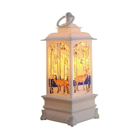 

Holiday Saving! Feltree Night Lights Christmas Lantern Candlestick Lamp Night Light Old Man Snowman Decoration Night Light Desktop Ornament Christmas Ornament