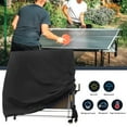 thumbnail image 1 of AMERTEER Housse de Table de Ping-Pong Extérieure Noire Taille Complète Housse de Table de Tennis/ping-Pong Intérieur/extérieur Imperméable, 1 of 9