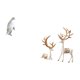 thumbnail image 5 of Estatua de animal coleccionable de pingüino y reno, figura europea, adorno decorativo para inauguración de la casa, mesa, bar, dormitorio, oficina, am, 5 of 8
