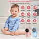 thumbnail image 2 of Radios Walkie Talkies Para Niños Pantalla A Color 2 Piezas azul/rosa, 2 of 5