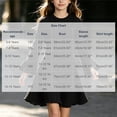 thumbnail image 4 of YUANxueke Long Bell Sleeve Ribbed Knit Dress for Girls Casual Crewneck Fashion Fall Winter Outdoor Dress for 5-15 Years, 4 of 8