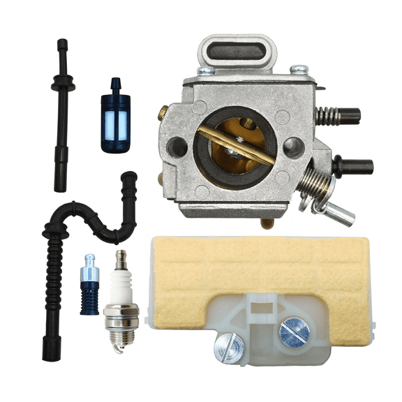 MS290 Carburetor for Stihl MS290 MS310 MS390 029 039 Chainsaw with Air Filter Fuel Line Repower Kit