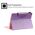 thumbnail image 4 of Dteck Smart Case for Apple iPad 9th Generation (2021) 10.2-inch,Magnetic PU Leather Card Holder Wallet Folio Case iPad 10.2" 8th/7th Gen Kickstand Automatic wake/sleep Cover,Purple, 4 of 5