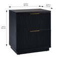 thumbnail image 3 of Better Homes & Gardens Lillian Fluted Nightstand, 3 of 5