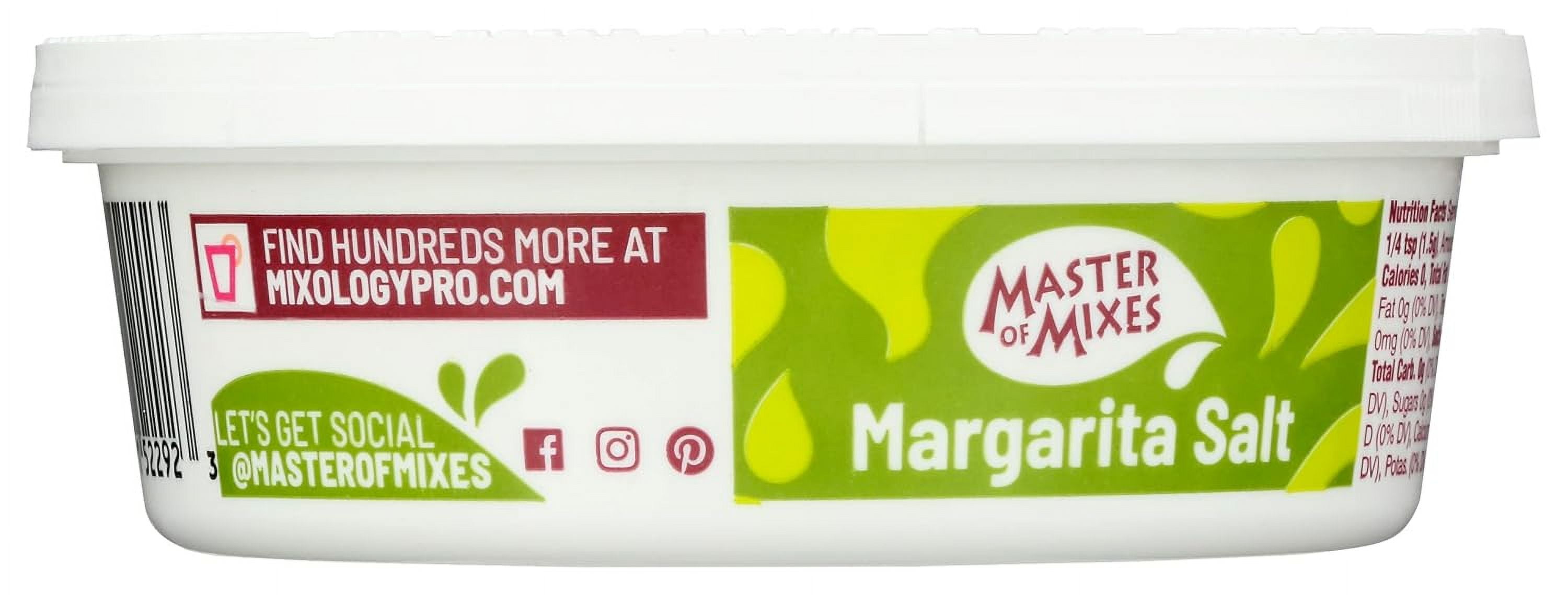 Pack of 12, Master Of Mixes Margarita Salt, 8 oz